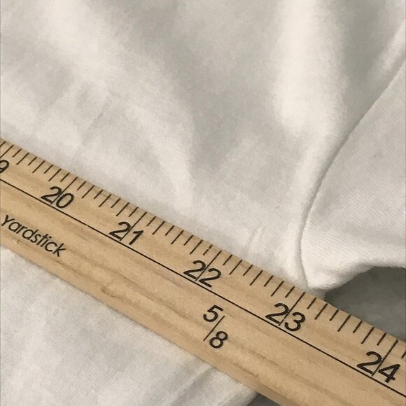 Hustle at Home Mom Shirt Womens Extra Large White Graphic Tee Coffee Hanes - Picture 5 of 6